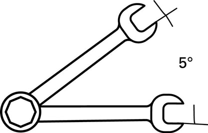 Stahlwille Maulringratschenschlüssel OPEN-RATCH 17 ( 8000647190 ) Schlüsselweite 21 mm Länge 275 mm