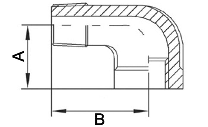 Springer Gewindefitting 90° IG/AG ( 4500100051 ) NPS=1/2 ″