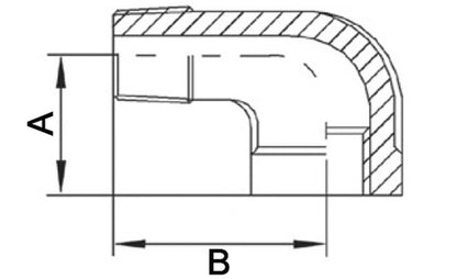 Raccord fileté Springer 90° IT/AG (4500100051) NPS=1/2″