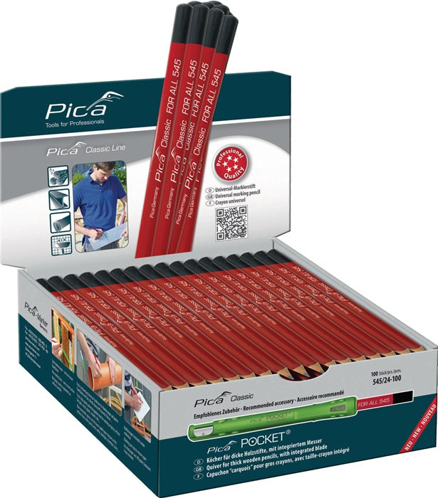 Pica Markierstift Classic FOR ALL ( 4000871357 ) Länge 23 cm gespitzt