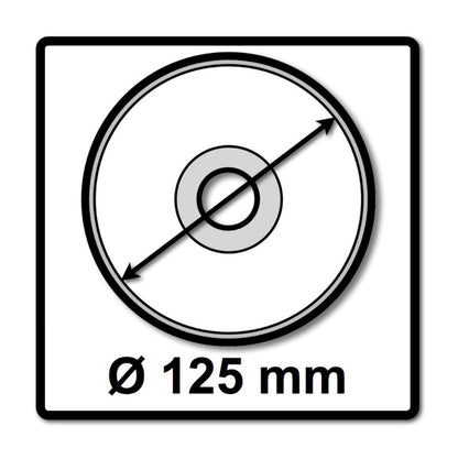 Makita Schruppscheibe 125x4x22,23 mm für Metall & Edelstahl ( 5x B-53110 ) - Toolbrothers