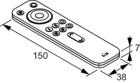 Télécommande radio LED L &amp; S série Francfort (3000550054) 4 canaux