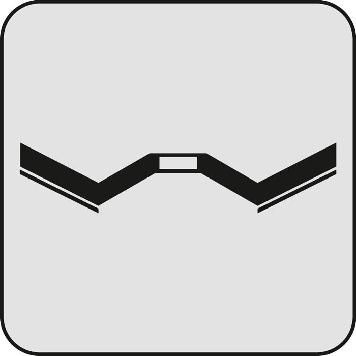 Klingspor Fächerscheibe SMT 800 ( 4000844470 ) Ø 115 mm Körnung medium 12° gewölbt