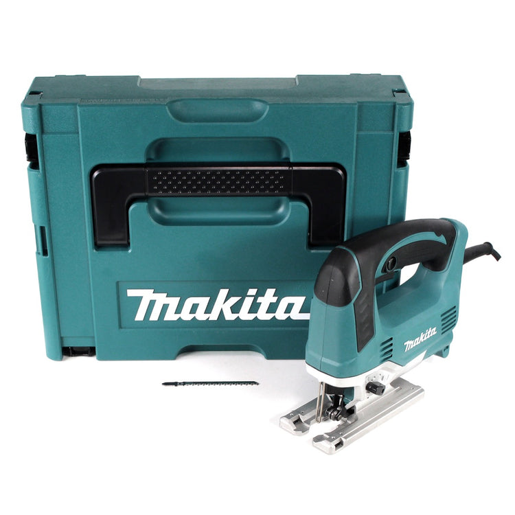 Makita JV 0600 J Elektronik Pendelhub Stichsäge 650 W im Makpac inkl. 1 x Sägeblatt - Toolbrothers