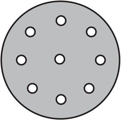 Klingspor Haftschleifscheibe PS 22 K ( 8000353188 ) GLS 27 125 mm Körnung 100 Lochanzahl 8 + 1