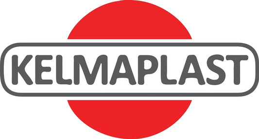 Kelmaplast Absperrband ( 4000818329 ) Länge 100 m rot/weiß geblockt