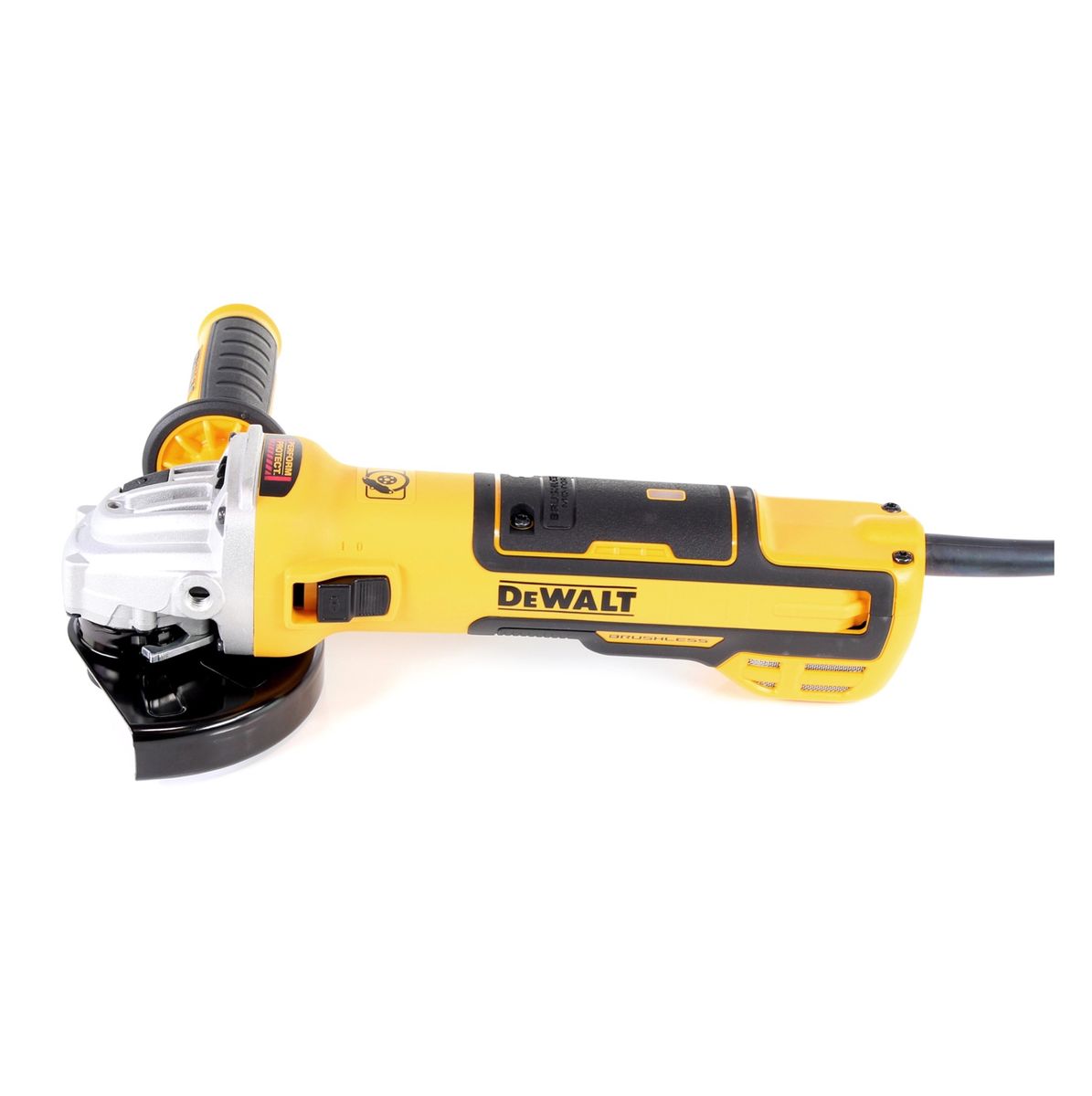 DeWalt DWE 4347-QS 1700W Winkelschleifer 125mm + Trennscheiben Edelstahl flach 10 Stück 125mm x 1,0mm - Toolbrothers