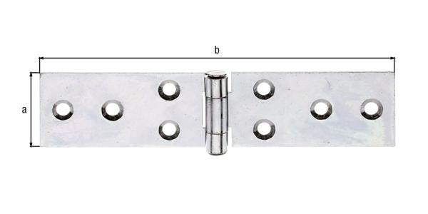 GAH Alberts Tischband ( 8002773622 ) Höhe 141 mm B.offen32 mm sendzimirverzinkt