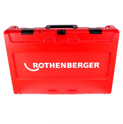 Rothenberger ROMAX 4000 Basic Set Akku Pressmaschine 18V 34kN + 2x Akku 4,0Ah + Ladegerät + Koffer