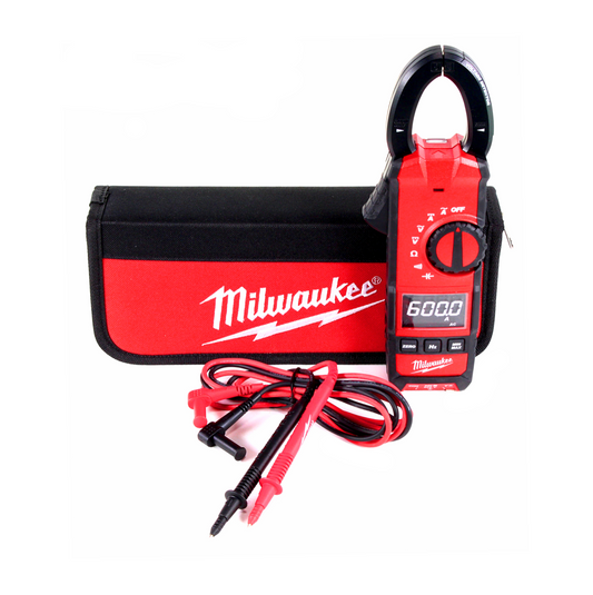 Milwaukee 2237-40 Strommesszange TRMS CAT III inkl. Schutztasche, Messspitzen und 2x Batterien - Toolbrothers