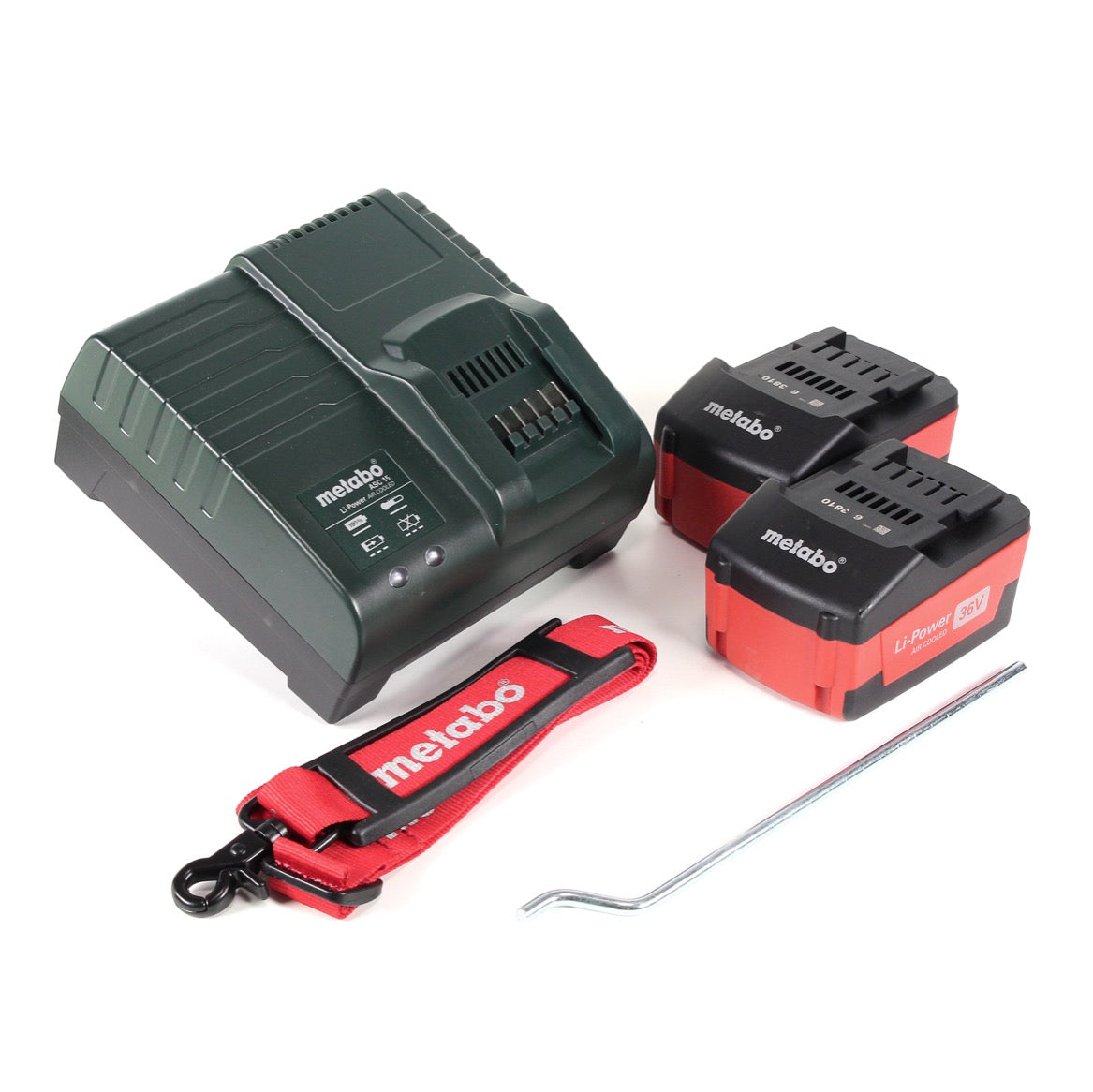 Metabo BHA 36 LTX Akku Bohrhammer 36 V im Koffer + 2 x 1,5 Ah Akku + Ladegerät - Toolbrothers