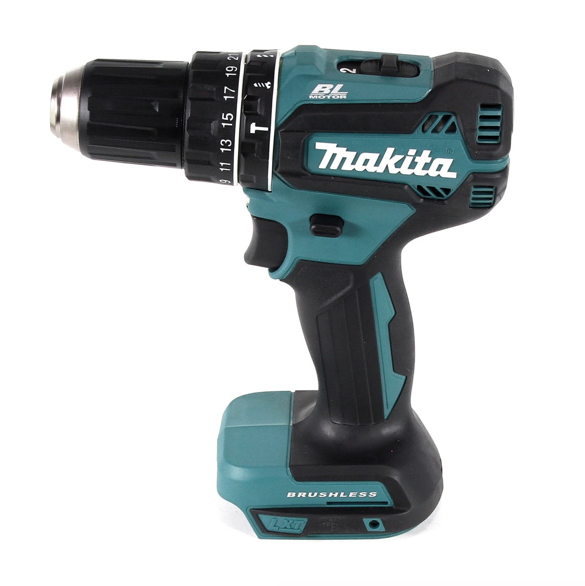 Makita DHP 485 RTJ 18 V Li-Ion Akku Schlagbohrschrauber im Makpac + 2 x 5,0 Ah Akku + Ladegerät - Toolbrothers