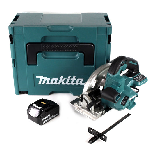 Makita DHS 660 M1J Akku Handkreissäge 18V 165 mm im Makpac + 1x 4,0Ah Akku - ohne Ladegerät - Toolbrothers