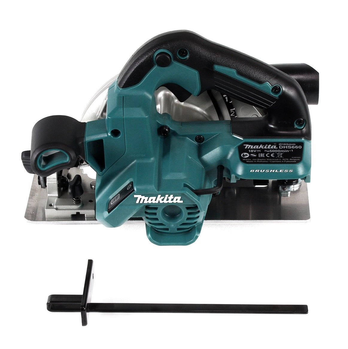 Makita DHS 660 RM1J Akku Handkreissäge 18V 165 mm im Makpac + 1x 4,0Ah Akku + Ladegerät - Toolbrothers