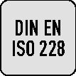 BOSS Gewindelehrdorn DIN EN ISO 228 ( 4136400810 ) G 2 ″x11 Nenn-Ø 59,614 mm