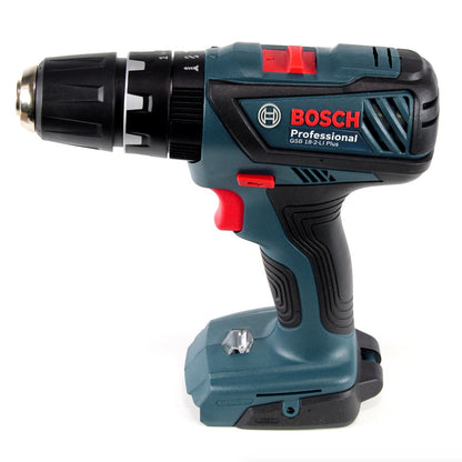 Bosch GSB 18-2-LI PLUS Akku Schlagbohrschrauber 18 V Professional in Koffer + 2 x 3,0 Ah Akku + Ladegerät + Zubehör - Toolbrothers