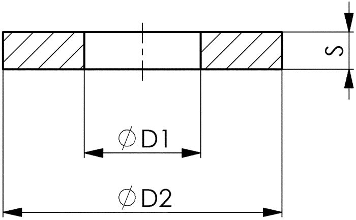 Rondelle AMF DIN 6340 (4000833439) pour vis M14