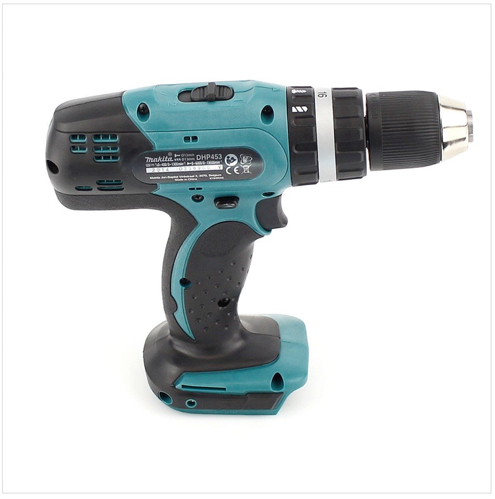 Makita DHP 453 Z Akku Schlagbohrschrauber 18 V 42Nm Solo + Bosch 5 tlg. Steinbohrer Set Impact 4 - 10 mm - Toolbrothers