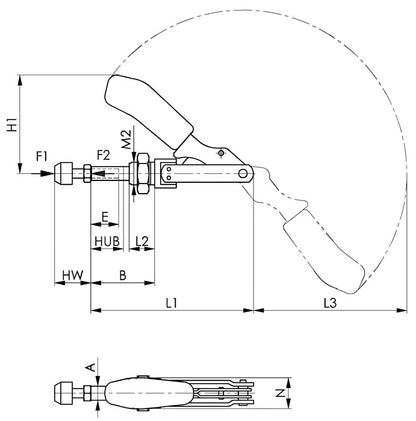 AMF Schubstangenspanner Nr. 6840 ( 4000604395 ) Größe 5