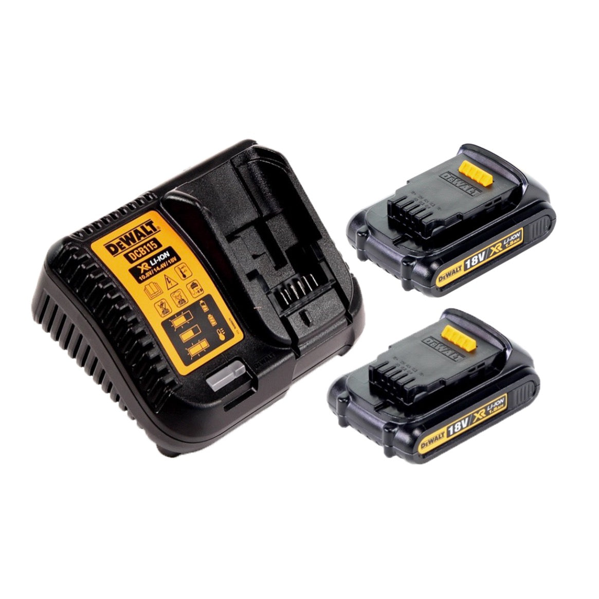 DeWalt DCS 334 S2 Akku Pendelhub Stichsäge 18V Brushless + 2x Akku 1,5Ah + Ladegerät + TSTAK - Toolbrothers