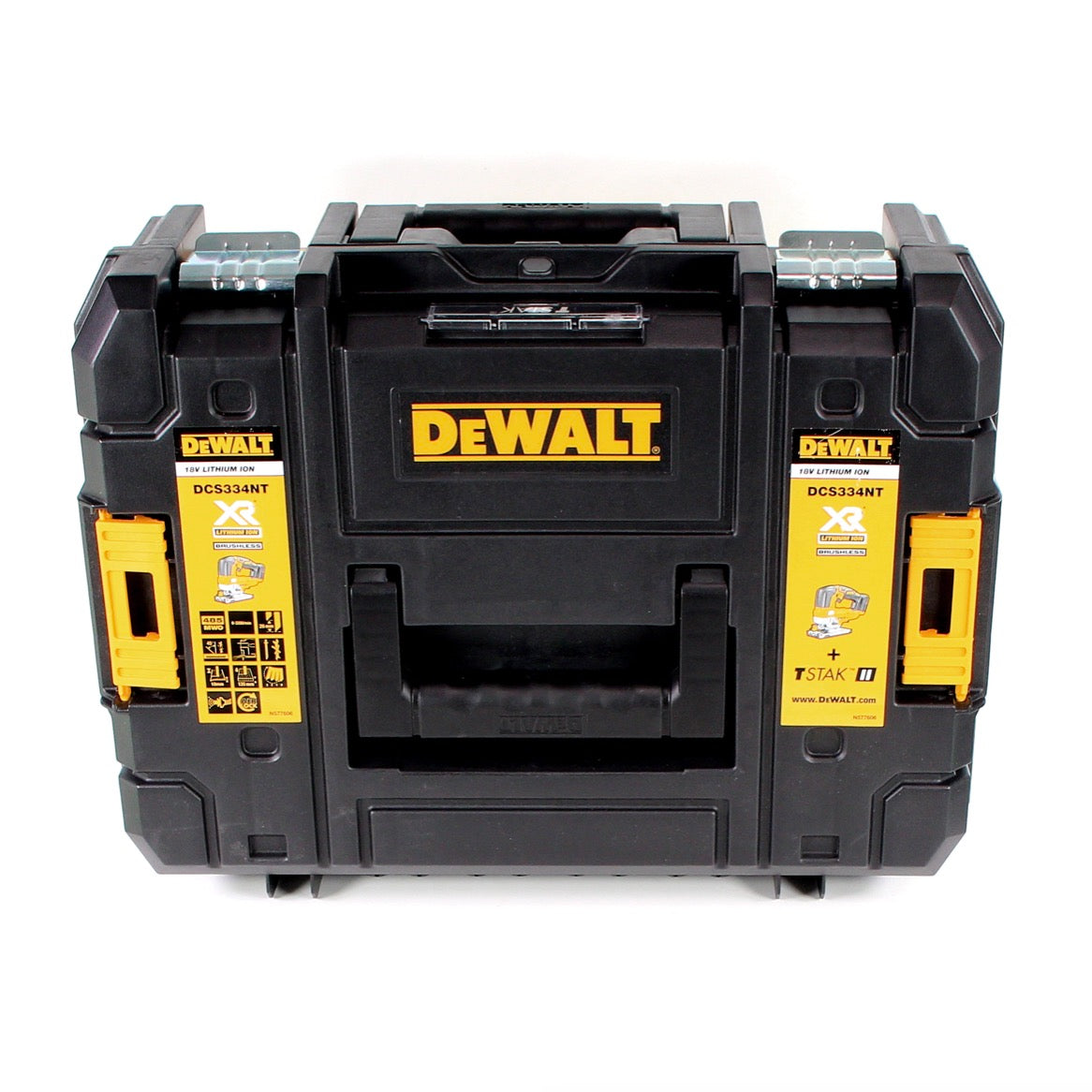 DeWalt DCS 334 P1 Akku Pendelhub Stichsäge 18V Brushless + 1x Akku 5,0Ah + Ladegerät + TSTAK - Toolbrothers