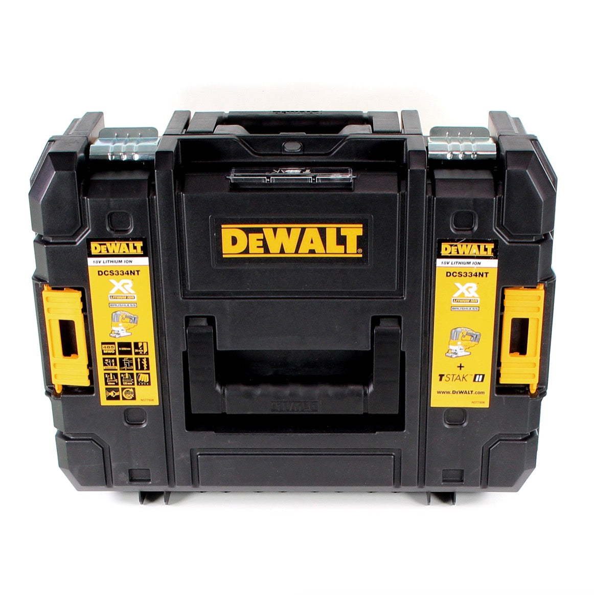 DeWalt DCS 334 P2 Akku Pendelhub Stichsäge 18V Brushless + 2x Akku 5,0Ah + Ladegerät + TSTAK - Toolbrothers