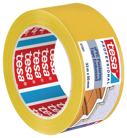 tesa PVC Putzband 67001 ( 3000265336 ) quergerillt Länge 33 m Breite 50 mm