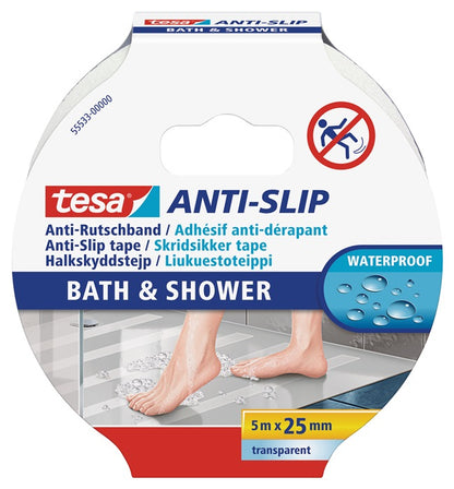 tesa Antirutschklebeband Bad & Dusche 55533 ( 3000265327 ) transparent