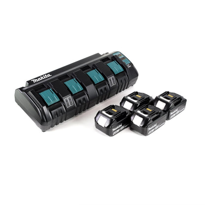 Makita Power Source Kit 18V mit DC 18 SF 4-fach Ladegerät + 4x BL1840B Akku 4,0Ah - Toolbrothers