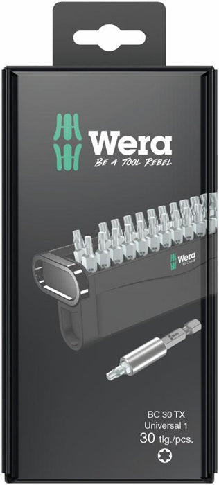 Wera Bitsortiment Bit-Check 30 TX Universal 1 SB ( 4000828163 ) 30-teilig