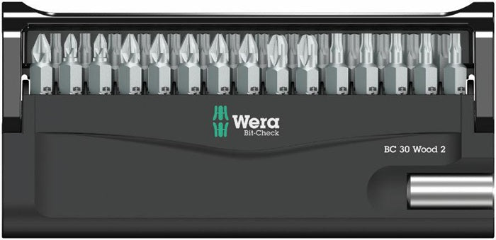 Assortiment d'embouts Wera Bit-Check 30 TX Universal 1 SB (4000828163) 30 pièces