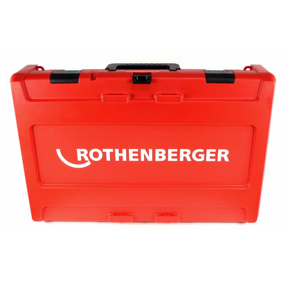 Rothenberger ROMAX AC ECO Set TH 230 V Pressmaschine Typ C für Netzbetrieb im Transportkoffer + 3 x Pressbacken ( 15730 ) - Toolbrothers