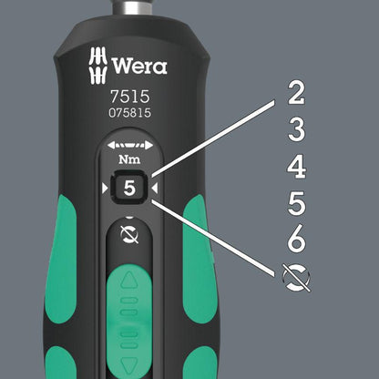 Wera Drehmomentschraubendrehersatz 7515/16 ( 4000828159 ) 16-teilig 2, 3, 4, 5, 6 Nm