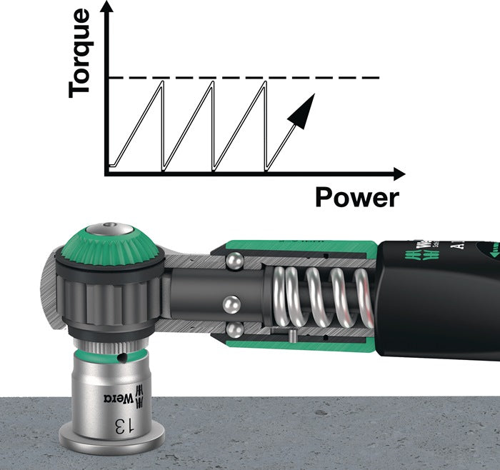 Jeu de clés dynamométriques Wera Safe-Torque (4000822453) 10 pièces 2 - 12 Nm 1/4″ carré