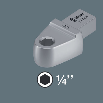 Adaptateur d'embout Wera 7774/1 (8000377360) 1/4″ 9 x 12 mm