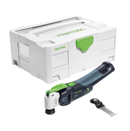 Festool OSC 18 Li E-Basic Vecturo Akku Oszillierer 18V ( 574848  ) Brushless StarlockMax Solo im Systainer - ohne Akku, ohne Ladegerät - Toolbrothers