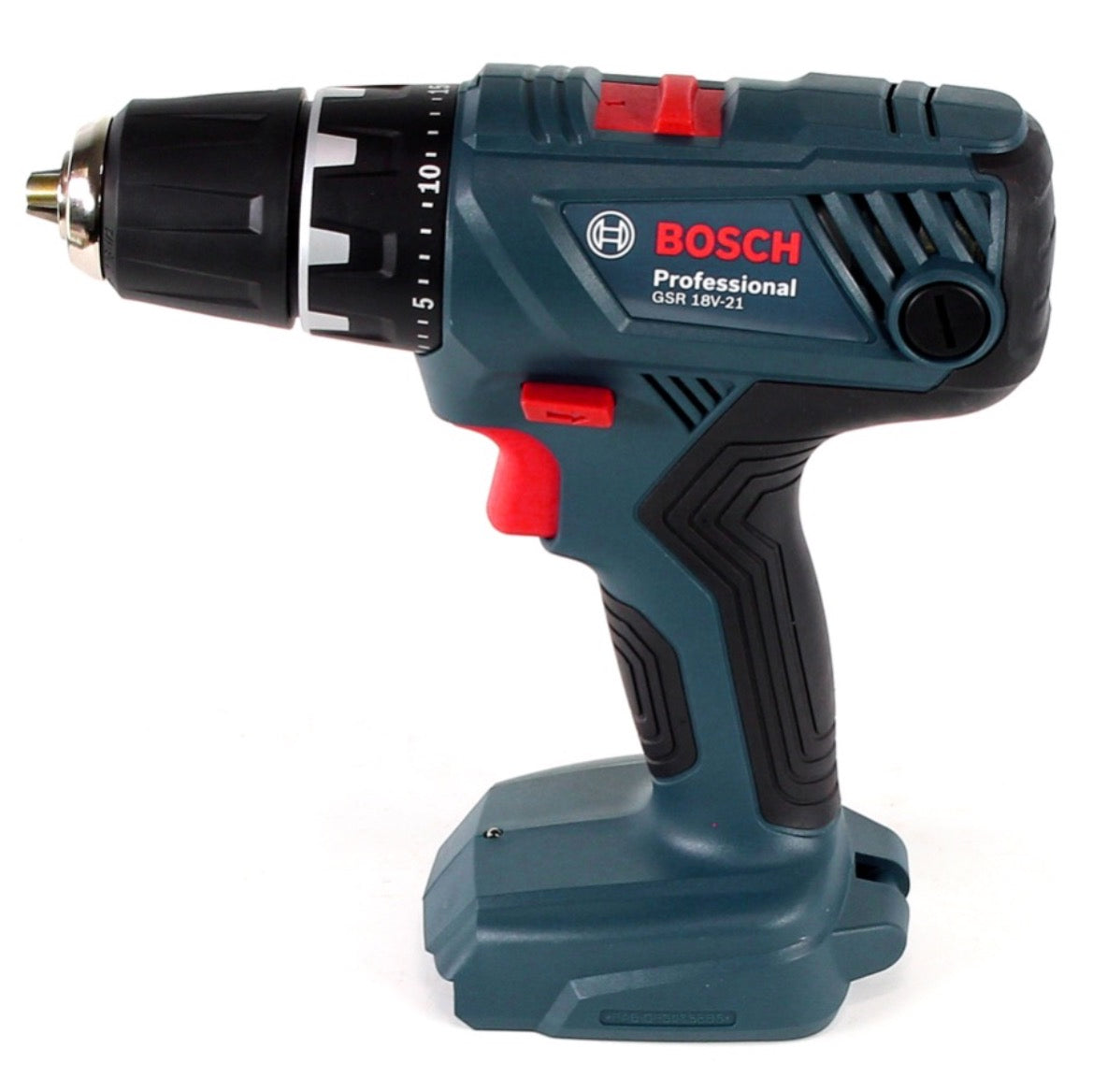 Bosch Professional GSR 18V-21 Akku Bohrschrauber 18V 55Nm + 1x Akku 5,0Ah + Ladegerät + L-Boxx - Toolbrothers