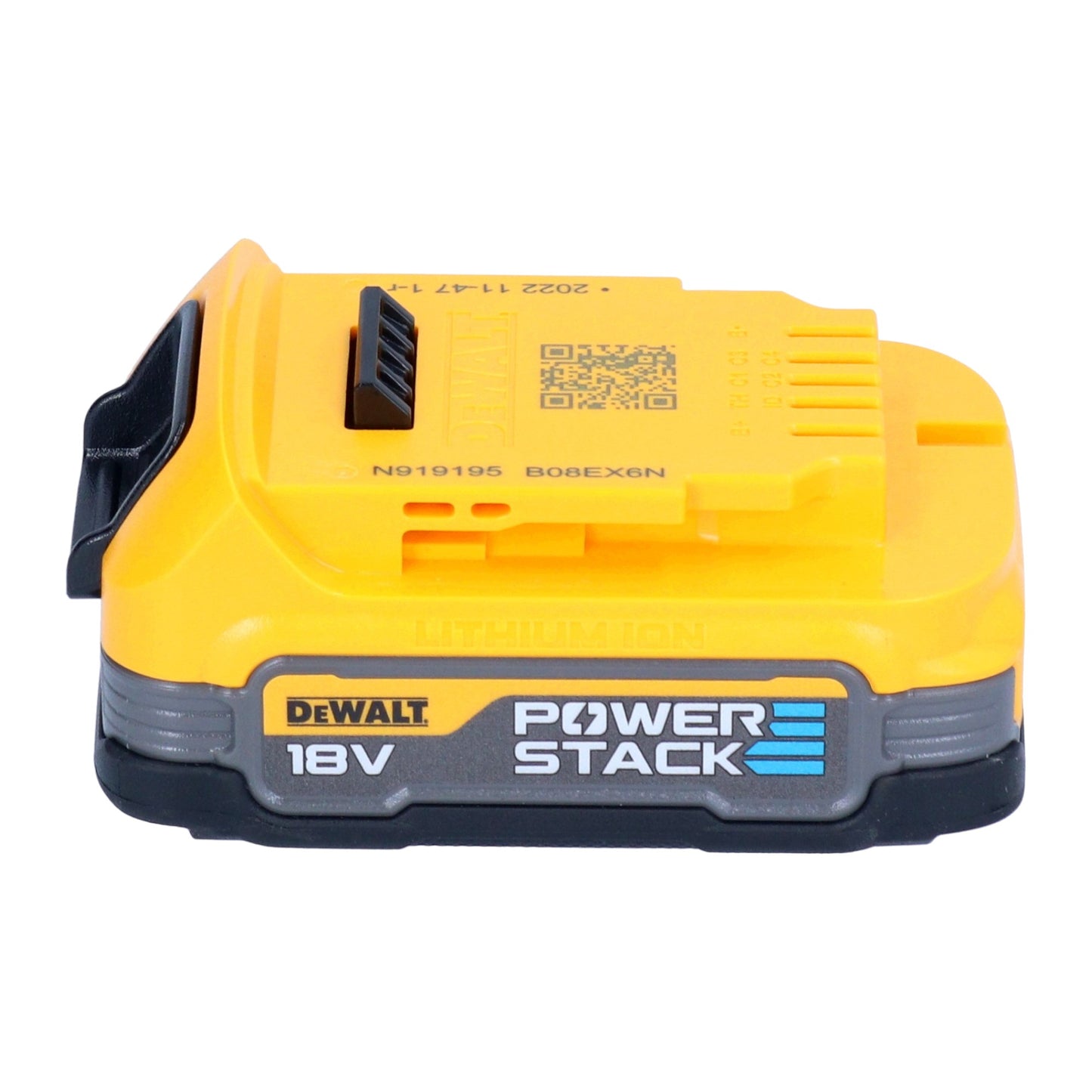 Polisseuse excentrique à batterie DeWalt DCM 849 N 18 V 180 mm sans balais + 1x batterie Powerstack 1,7 Ah - sans chargeur