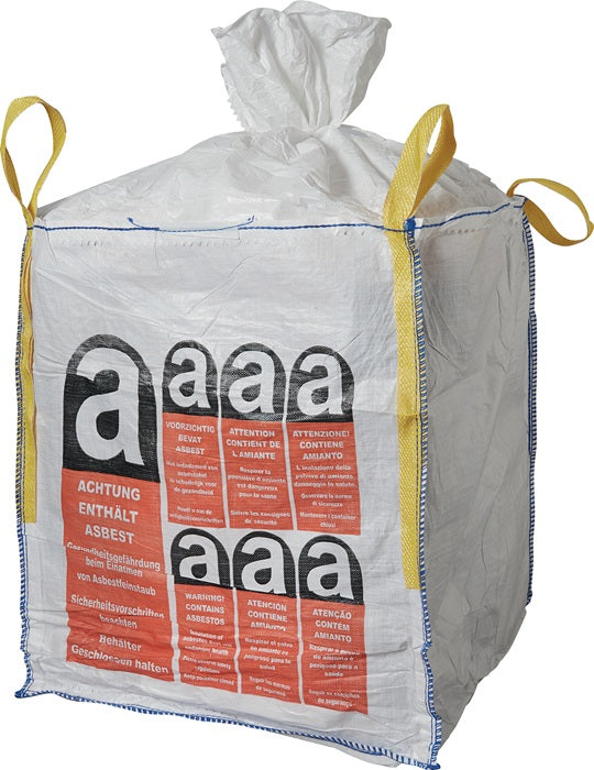 Transportsack Big Bag ( 4000818157 ) Länge 900 mm Breite 900 mm Höhe 1100 mm Aufdruck: Asbest