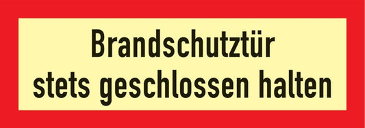 Brandschutzzeichen DIN 4066 ( 3000277595 ) L297xB105 mm Folie