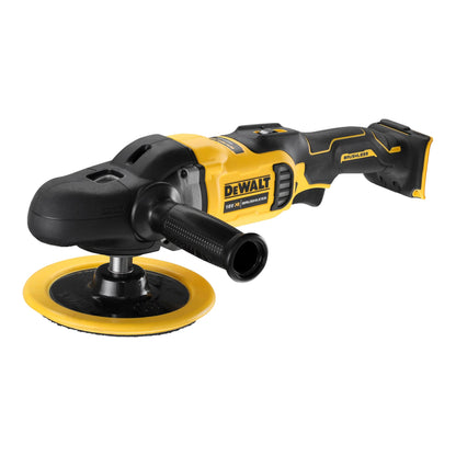 DeWalt DCM 849 E2 Akku Exzenter Poliermaschine 18 V 180 mm Brushless + 2x Powerstack Akku 1,7 Ah + Ladegerät