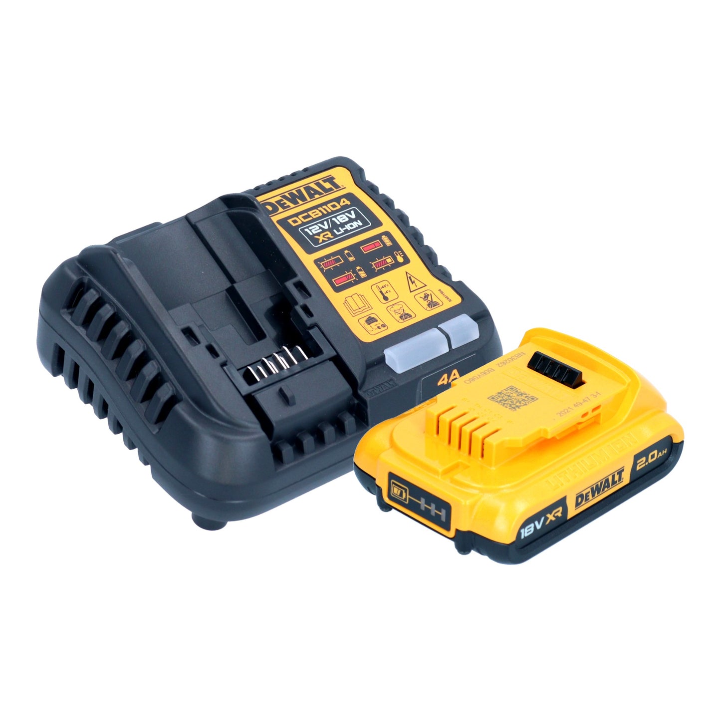 Polisseuse excentrique à batterie DeWalt DCM 849 D1 18 V 180 mm sans balais + 1x batterie 2,0 Ah + chargeur