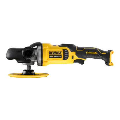 DeWalt DCM 849 D2 Akku Exzenter Poliermaschine 18 V 180 mm Brushless + 2x Akku 2,0 Ah + Ladegerät