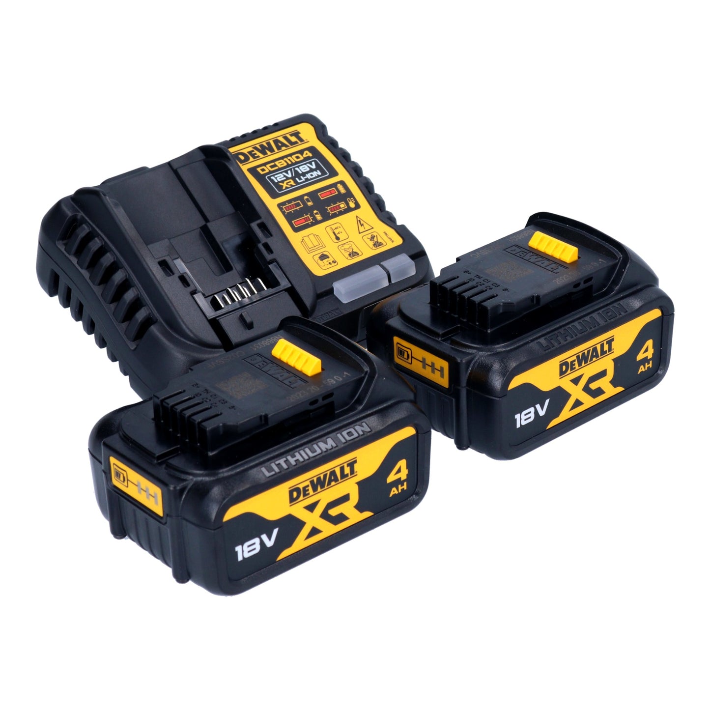 Polisseuse excentrique à batterie DeWalt DCM 849 M2 18 V 180 mm sans balais + 2x batteries 4,0 Ah + chargeur