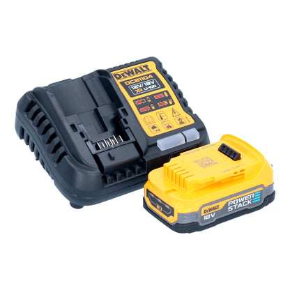 Perceuse-visseuse sans fil DeWalt DCD 800 E1 18 V 90 Nm sans balais + 1 batterie Powerstack 1,7 Ah + chargeur