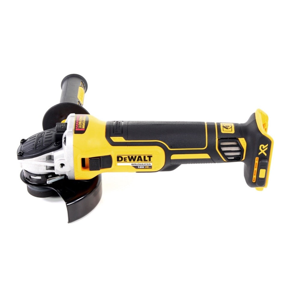 DeWalt DCG 405 NT Akku Winkelschleifer 18V 125mm Brushless Solo + 5x Schruppscheibe - ohne Akku, ohne Ladegerät - Toolbrothers