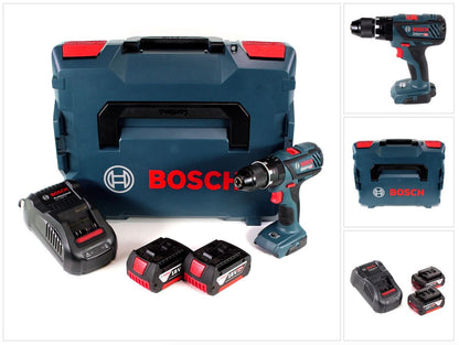 Bosch GSB 18 V-28 Professional 18 V Li-Ion Akku Schlagbohrschrauber in L-Boxx + 2 x 6,0 Ah Akku + Ladegerät - Toolbrothers