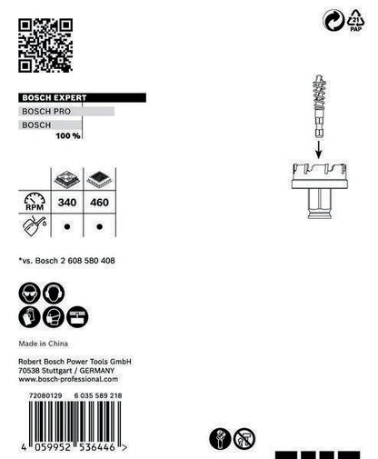 Scie cloche Bosch Expert Sheet Metal (4000800273) diamètre de scie 35 mm, profondeur de coupe 5 mm