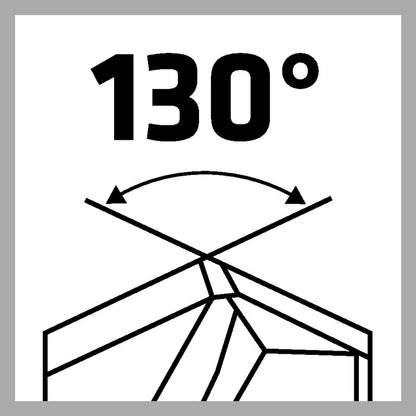 Foret pour tuiles Alpen (8000448884) Ø 5 mm longueur totale 100 mm