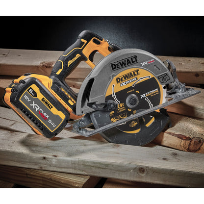 DeWalt DCS 573 N Akku Handkreissäge 18 V 190 x 30 mm Brushless + 1x Akku 5,0 Ah - ohne Ladegerät